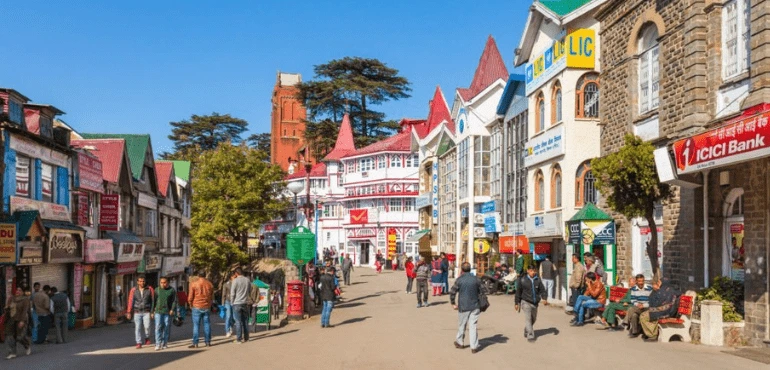 shimla-market